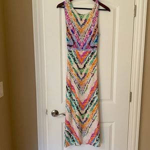 Mara Hoffman maxi dress with tie back